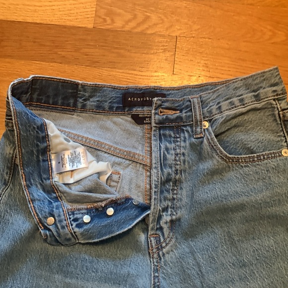 AERO 90's Baggy Jean non-stretch - Button Fly - Medium wash - Picture 3 of 5